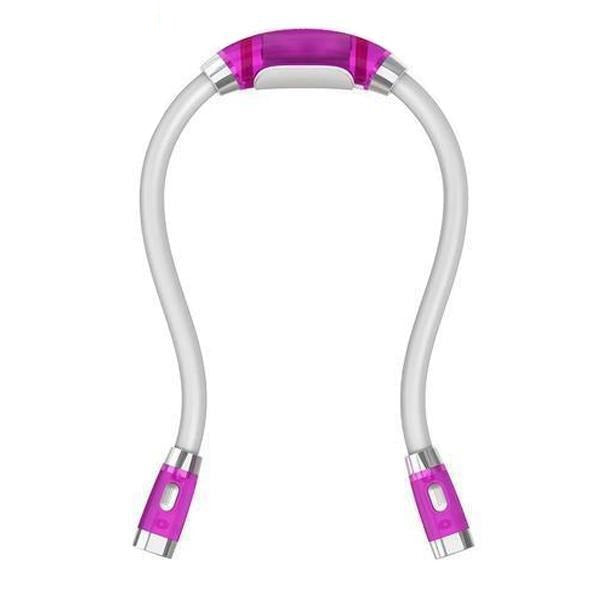 Flexible Hands-Free Knitting and Crochet Light – LED Neck Light for Crafting and Reading
