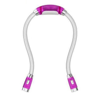 Flexible Hands-Free Knitting and Crochet Light – LED Neck Light for Crafting and Reading