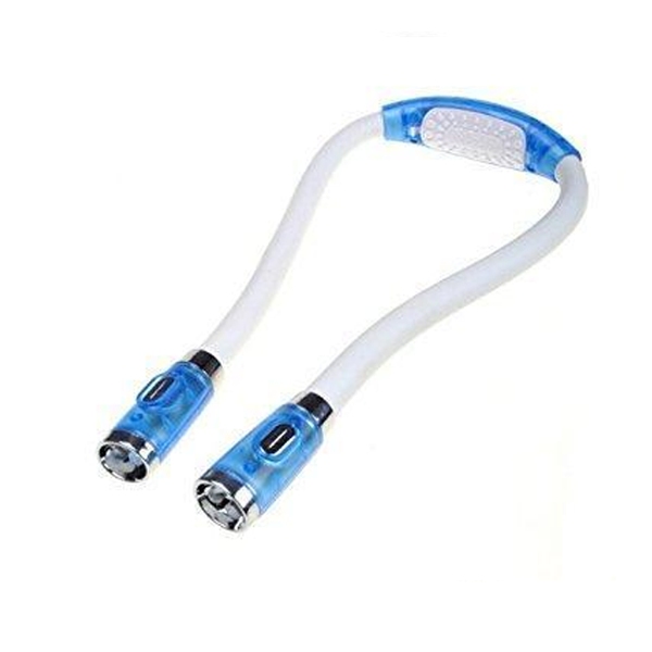 Flexible Hands-Free Knitting and Crochet Light – LED Neck Light for Crafting and Reading