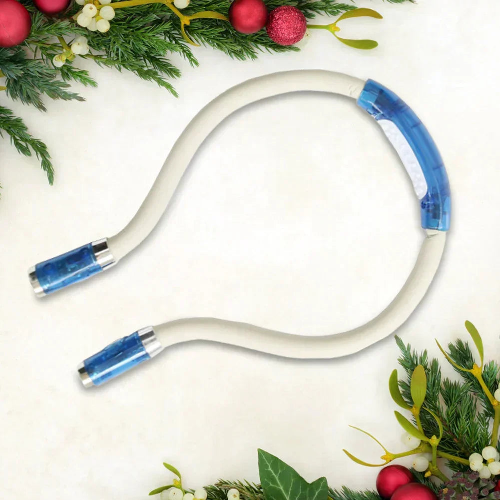 Flexible Hands-Free Knitting and Crochet Light – LED Neck Light for Crafting and Reading