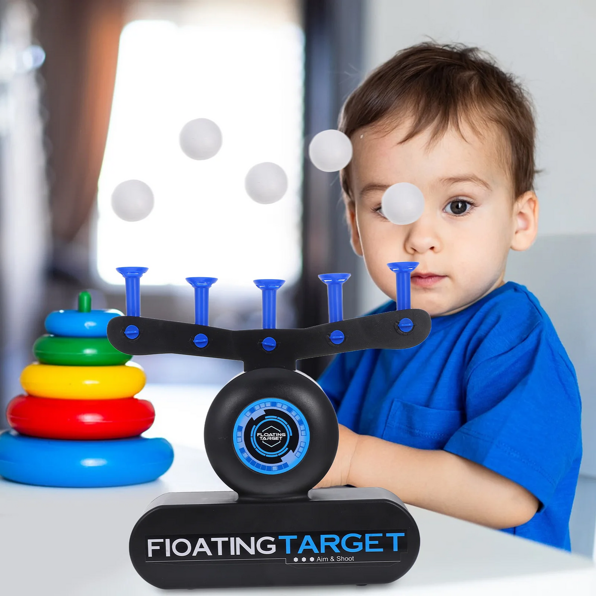 Floating Ball Airshot Target Shooting Toy Set