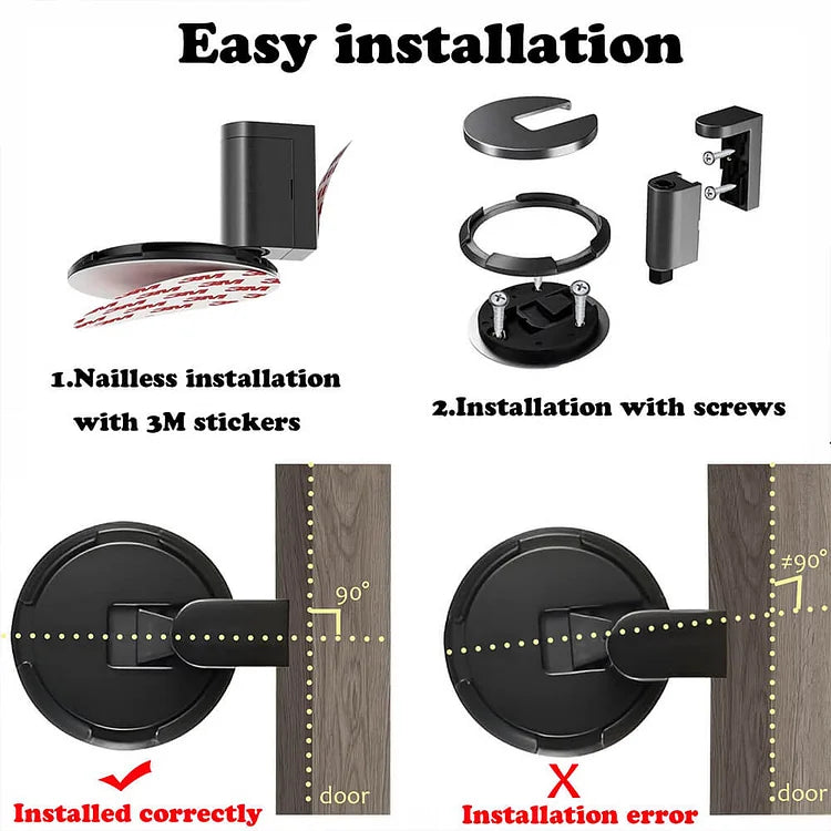 Floor-Mounted Door Stop