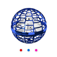 Flying Ball Spinner Toy - Hand-Controlled Drone Helicopter, 360-Degree Rotating Mini UFO with Lights for Kids