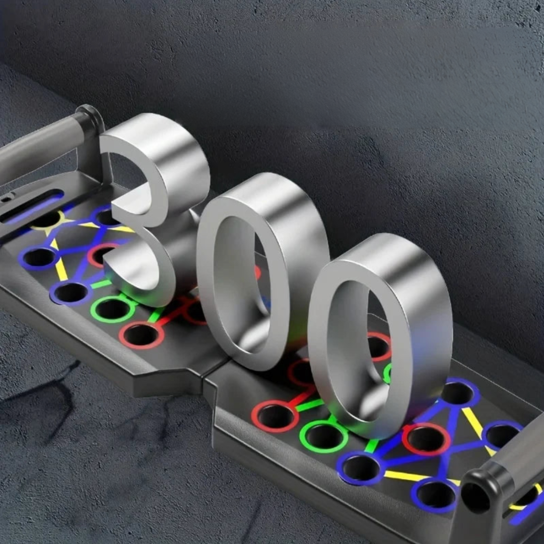 Foldable Push-Up Board System