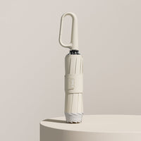 Foldable Travel Umbrella with Reflective Trim – Compact and Lightweight