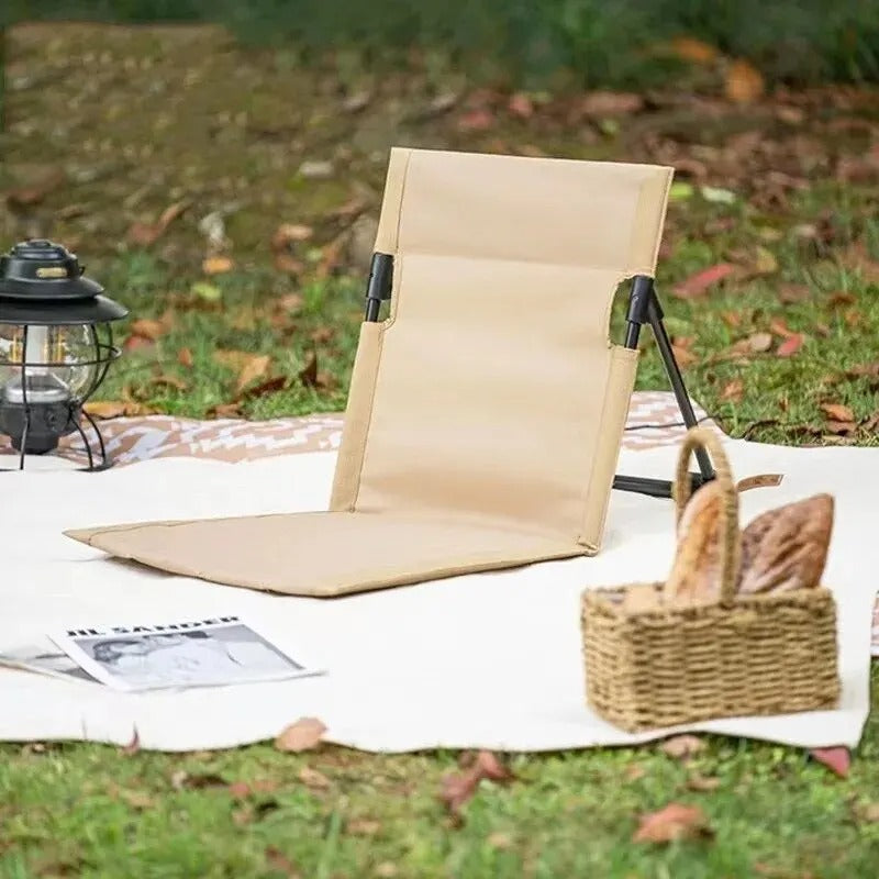 Folding Beach Chair - Sit Comfortably on the Grass or at the Beach