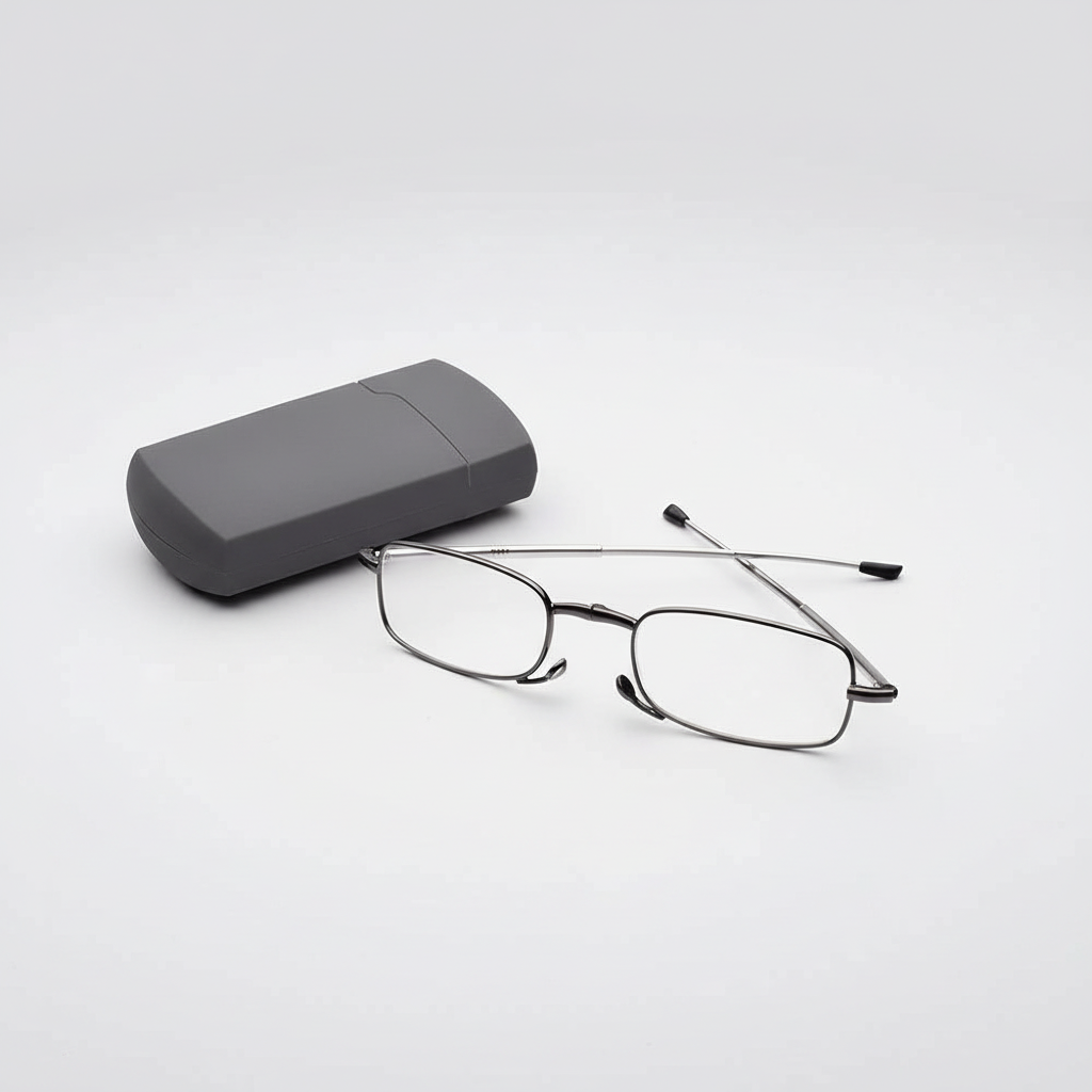 Folding Reading Glasses - Portable With Case