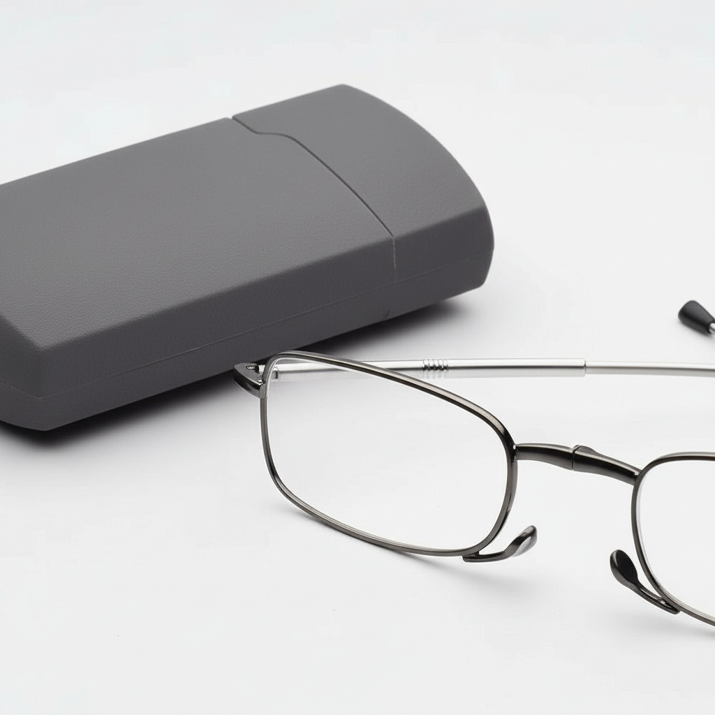 Folding Reading Glasses - Portable With Case