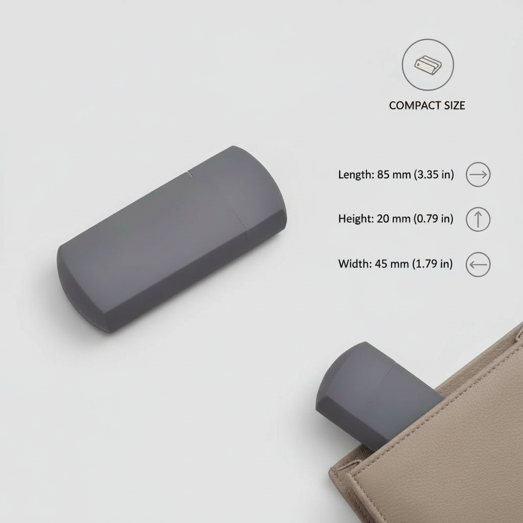 Folding Reading Glasses - Portable With Case