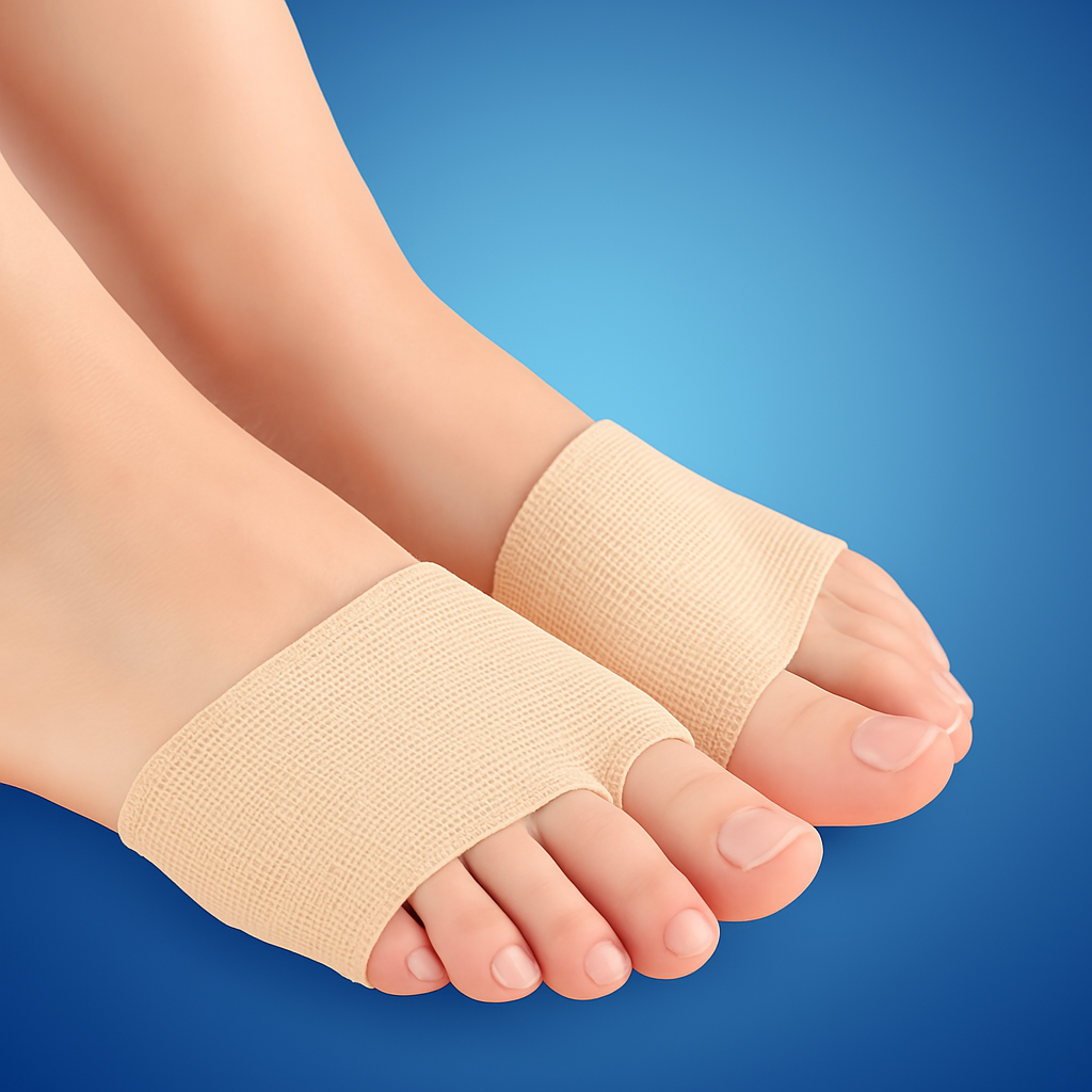 Forefoot Protection Silicone Gel Cushion - Shock-Absorbing Metatarsalgia Foot Pain Relief Pads