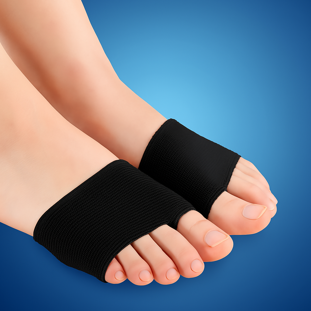 Forefoot Protection Silicone Gel Cushion - Shock-Absorbing Metatarsalgia Foot Pain Relief Pads