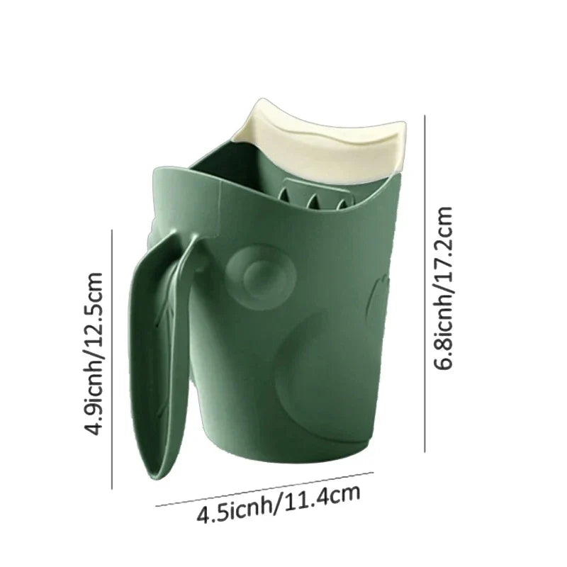 Frog-Shaped Baby Bath Rinse Cup - Gentle Shampoo Rinser