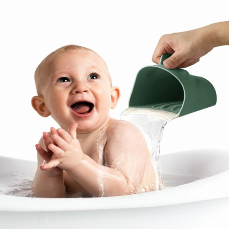 Frog-Shaped Baby Bath Rinse Cup - Gentle Shampoo Rinser