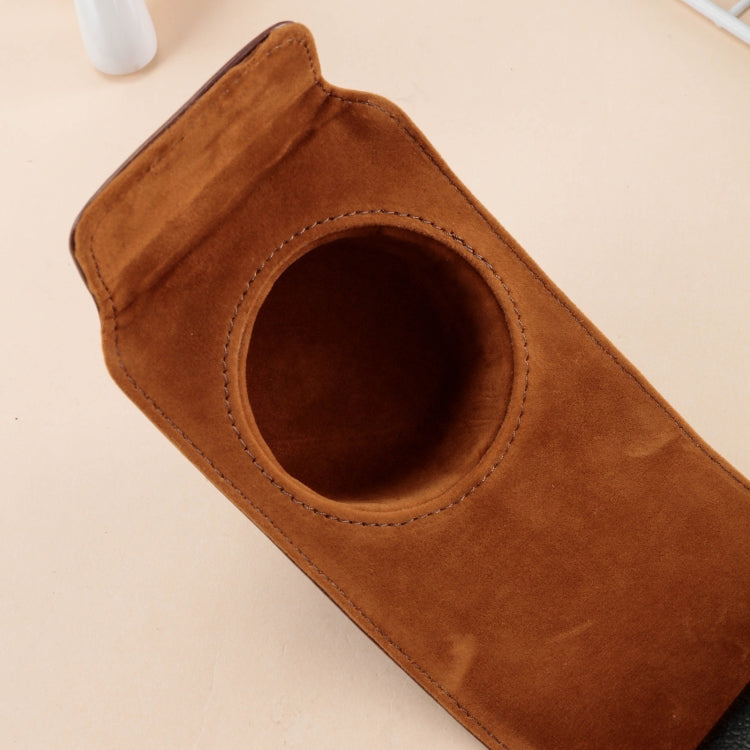 Full Body Leather Camera Case Bag with Strap for FUJIFILM X100VI (Coffee)
