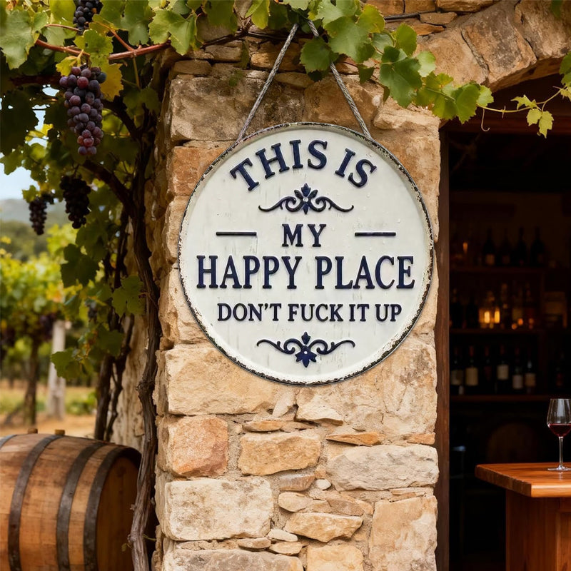 Funny Garden and Door Sign