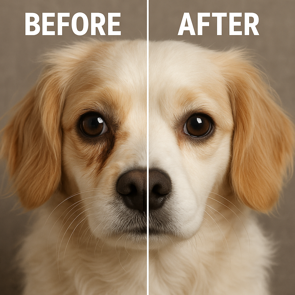 Gentle Pet Eye Wipes for Bright and Clean Eyes