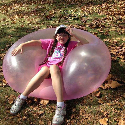 Giant Bubble Ball for Outdoor Fun - Durable and Flexible