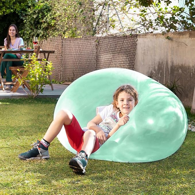 Giant Bubble Ball for Outdoor Fun - Durable and Flexible