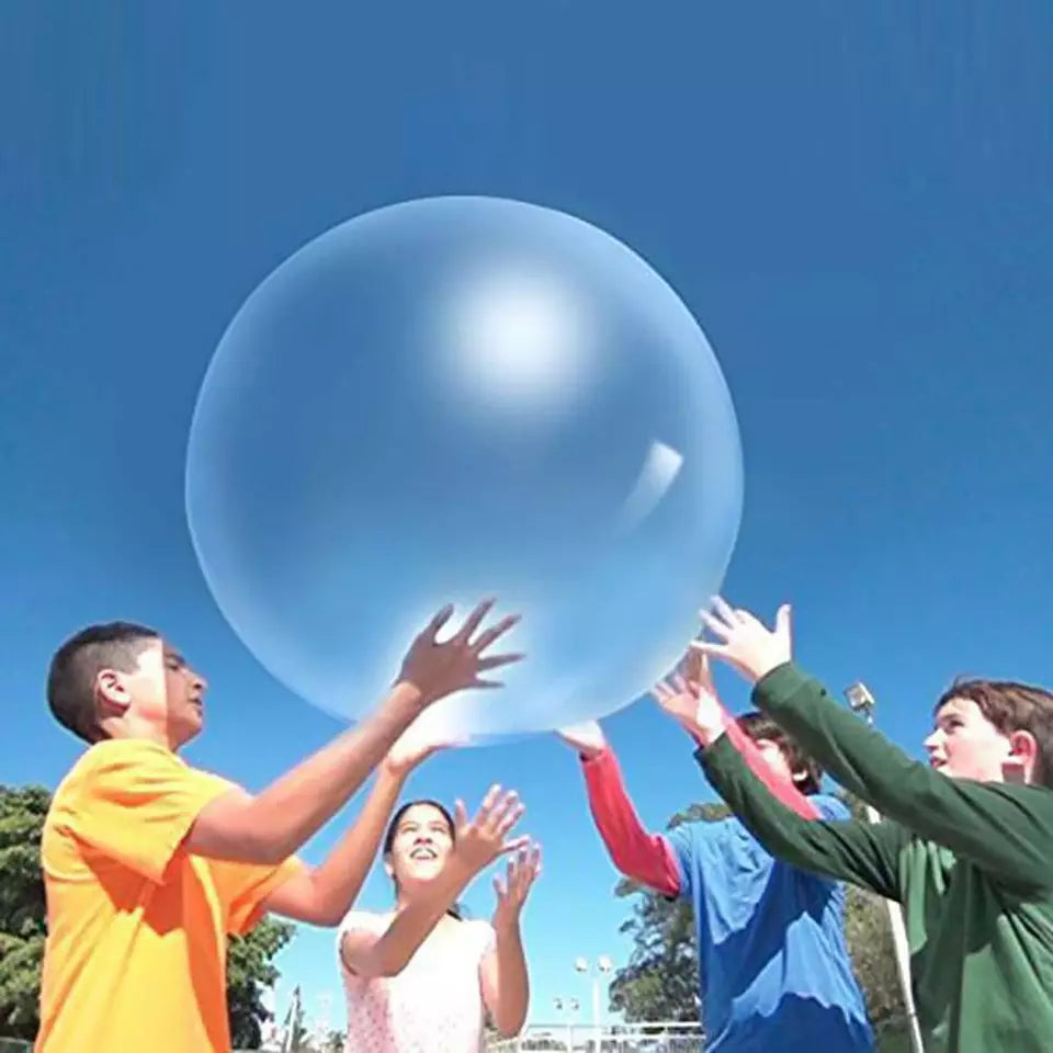 Giant Bubble Ball for Outdoor Fun - Durable and Flexible
