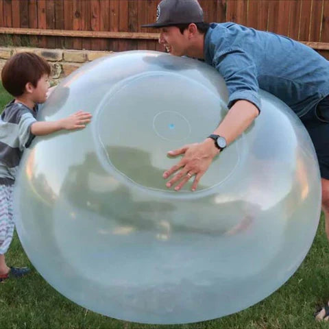 Giant Bubble Ball for Outdoor Fun - Durable and Flexible