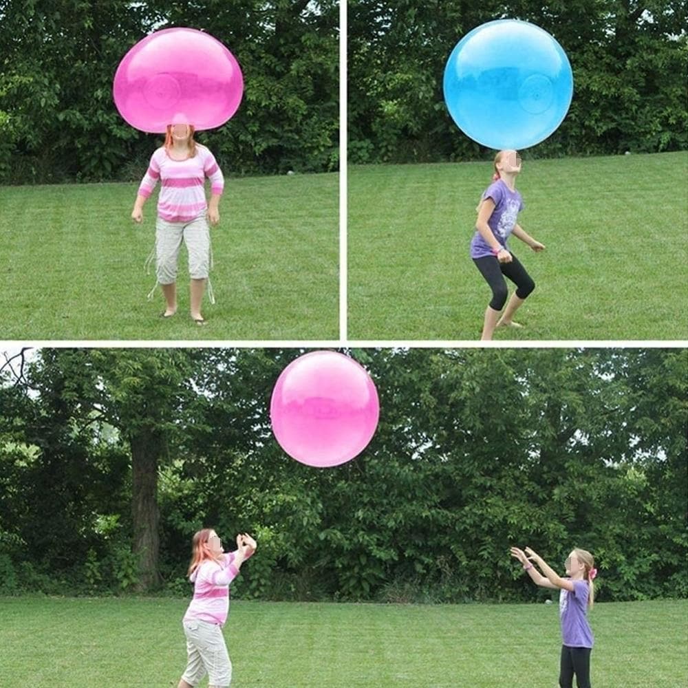 Giant Bubble Ball for Outdoor Fun - Durable and Flexible