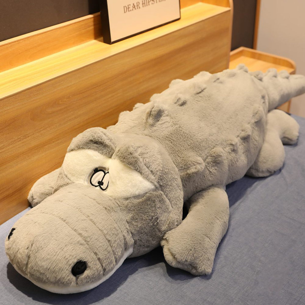 Giant Crocodile Companion Plush