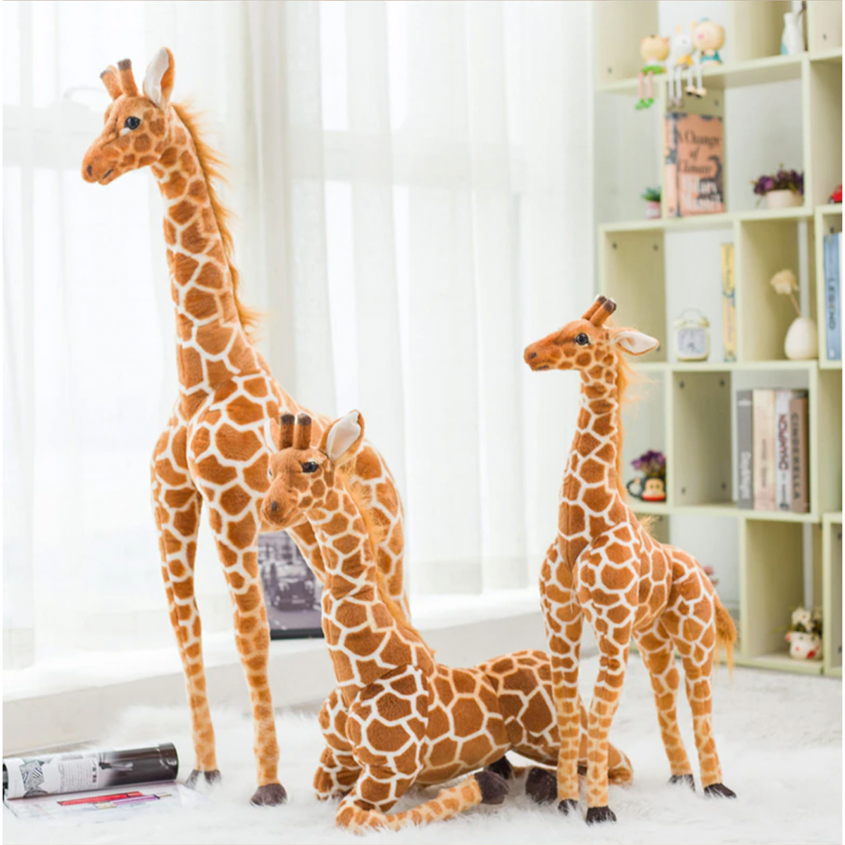 Giant Giraffe Plush Toy for Kids - Stuffed Animal