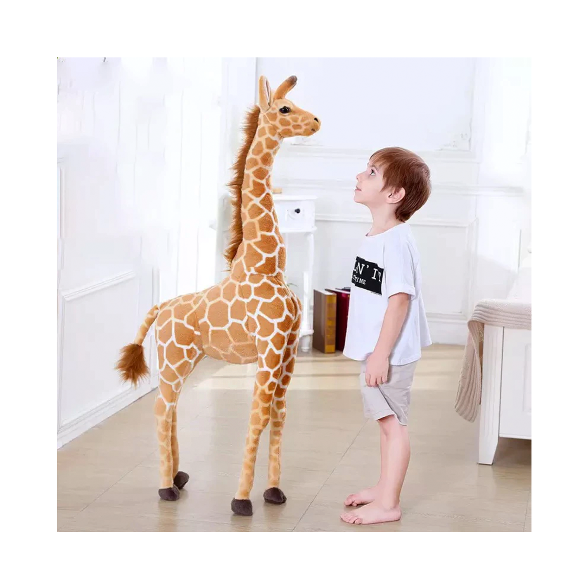 Giant Giraffe Plush Toy for Kids - Stuffed Animal