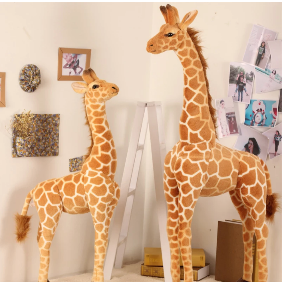 Giant Giraffe Plush Toy for Kids - Stuffed Animal