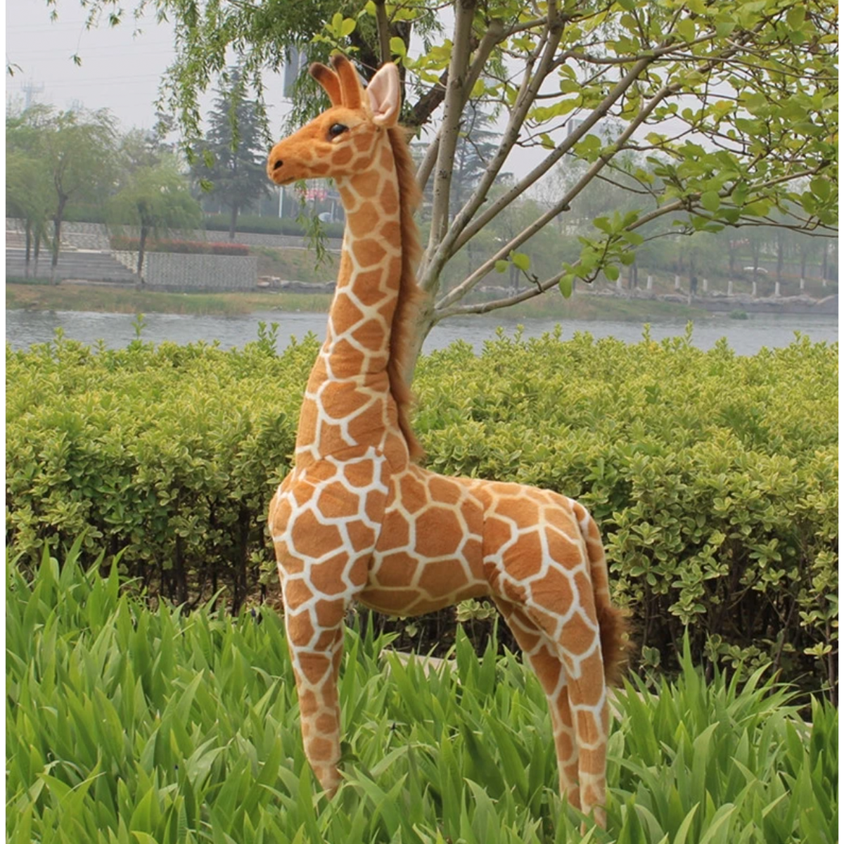 Giant Giraffe Plush Toy for Kids - Stuffed Animal