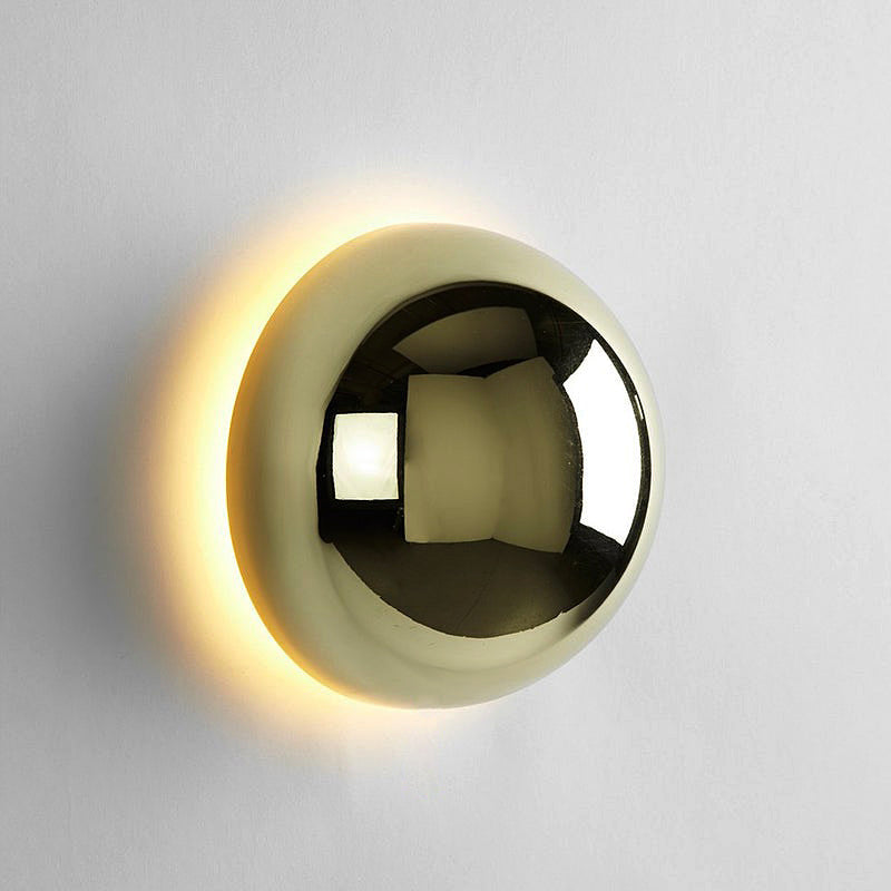 Globe Glass Wall Sconce - Elegant LED Wall Light - Modern Lighting Fixture