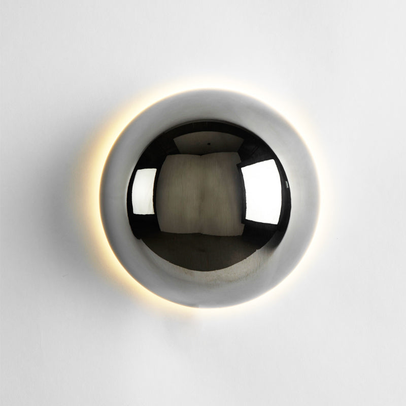 Globe Glass Wall Sconce - Elegant LED Wall Light - Modern Lighting Fixture