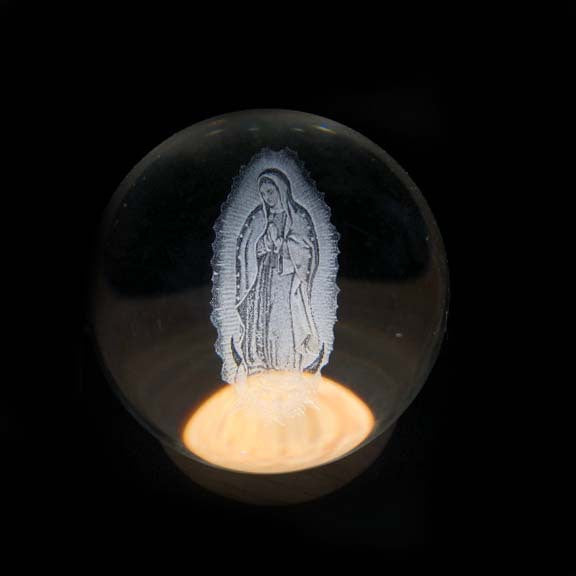 Glowing Moon Crystal Ball