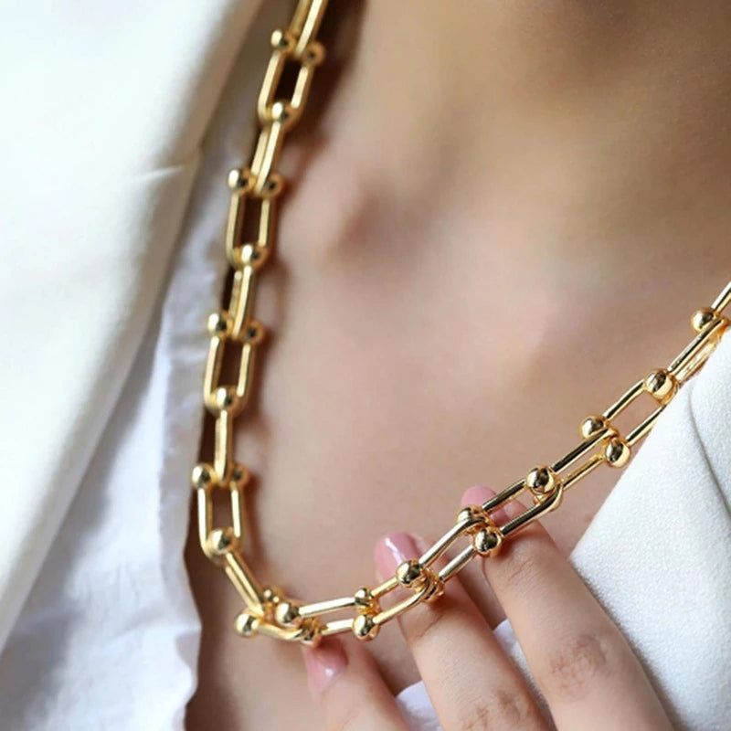 Gold Chain Jewelry Set