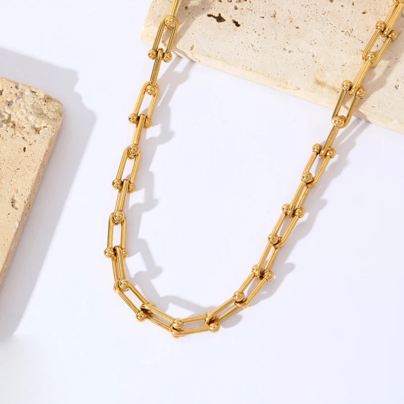 Gold Chain Jewelry Set