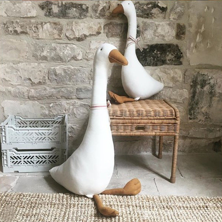 Goose Plush Doll Pillow