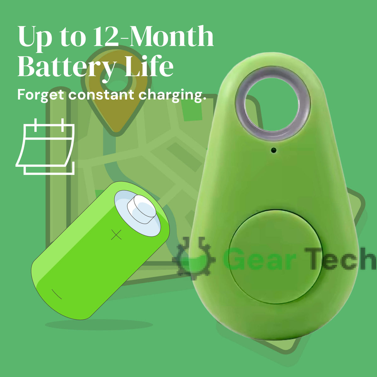 GPS Dog Tracker - Waterproof with Real-Time Location & Safety Zone Alerts for Outdoor Adventures