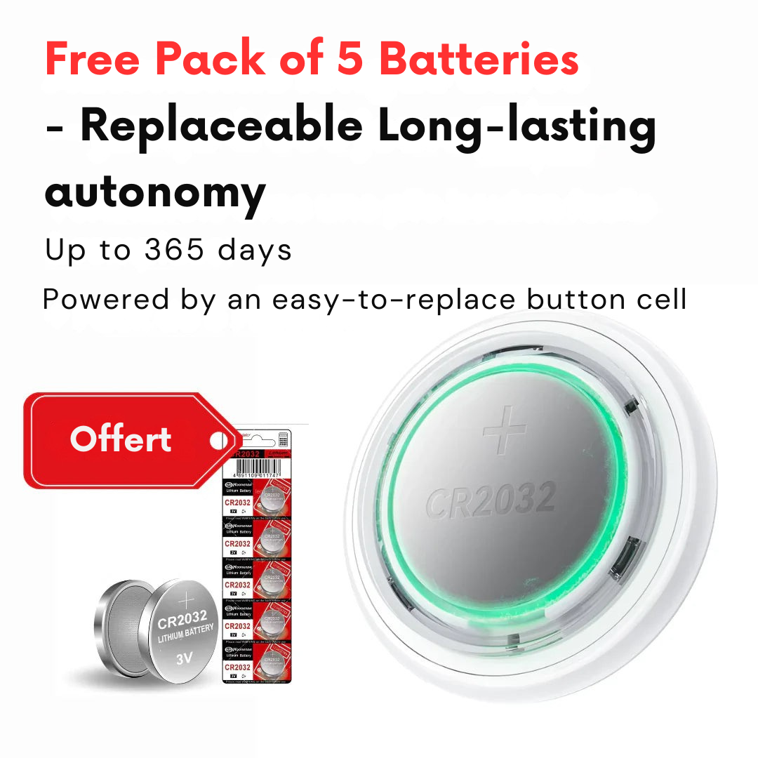 GPS Tracker for Seniors - Real-Time Monitoring, Waterproof & No Subscription Fees for Peace of Mind