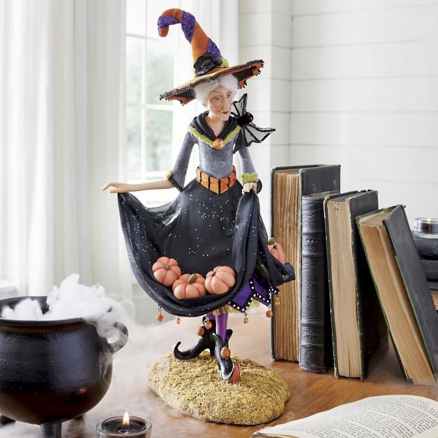 Halloween Figurine | Handmade Witch Decoration | Resin