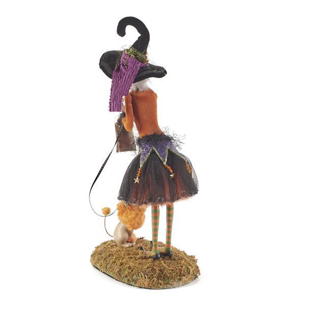 Halloween Figurine | Handmade Witch Decoration | Resin