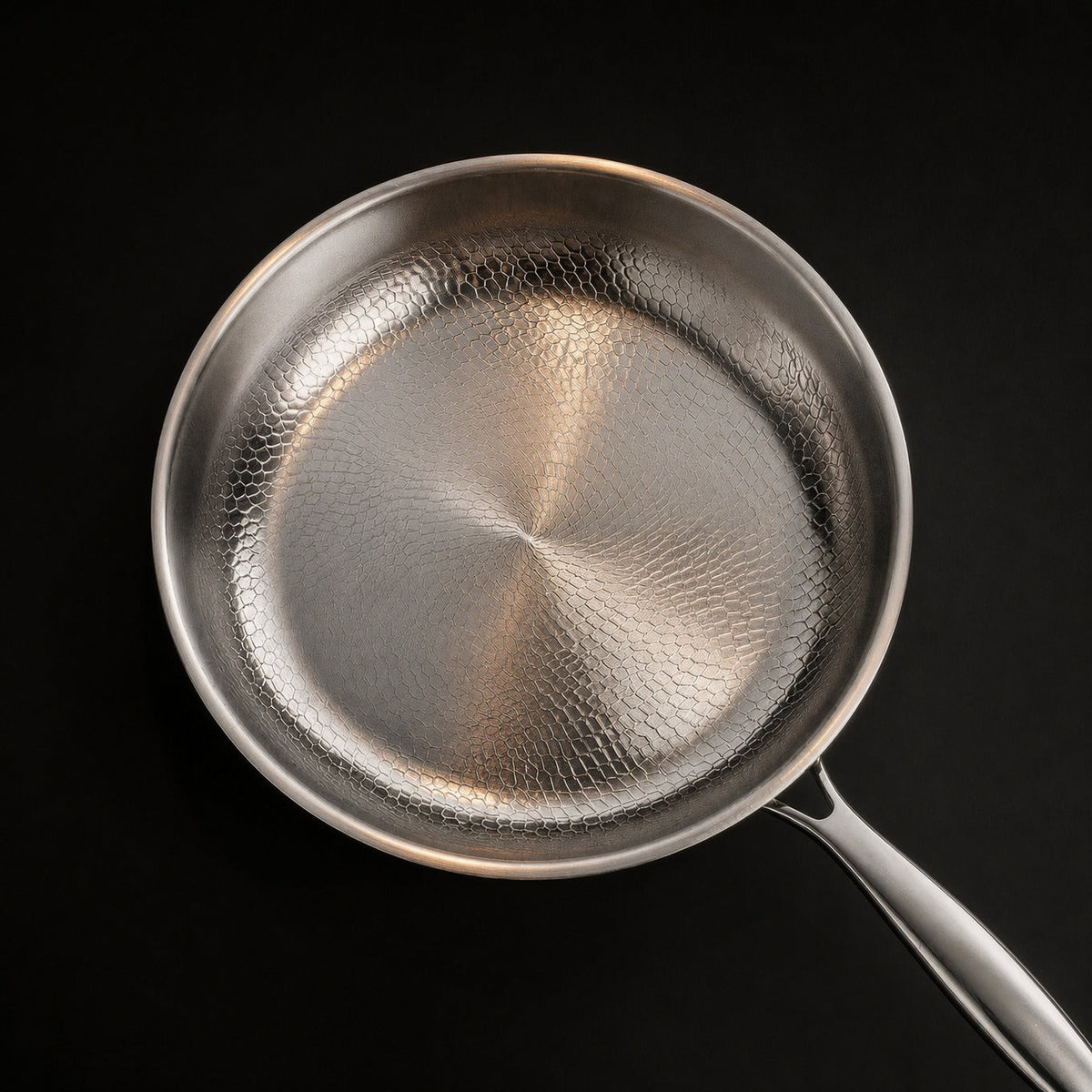 Hammered Titanium Pan