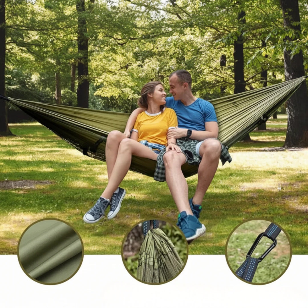 Hammock - Compact Outdoor Hammock With Insect Net