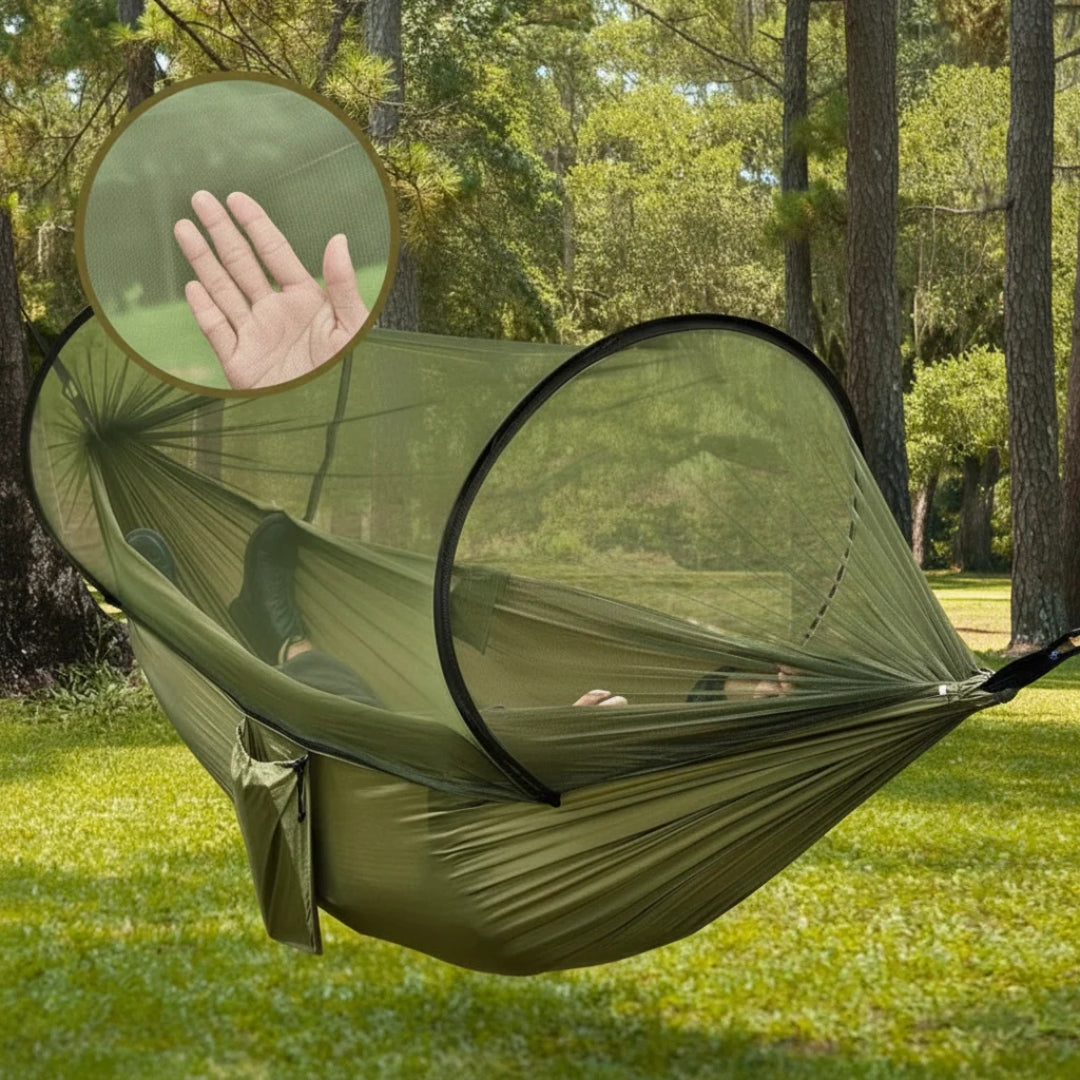Hammock - Compact Outdoor Hammock With Insect Net