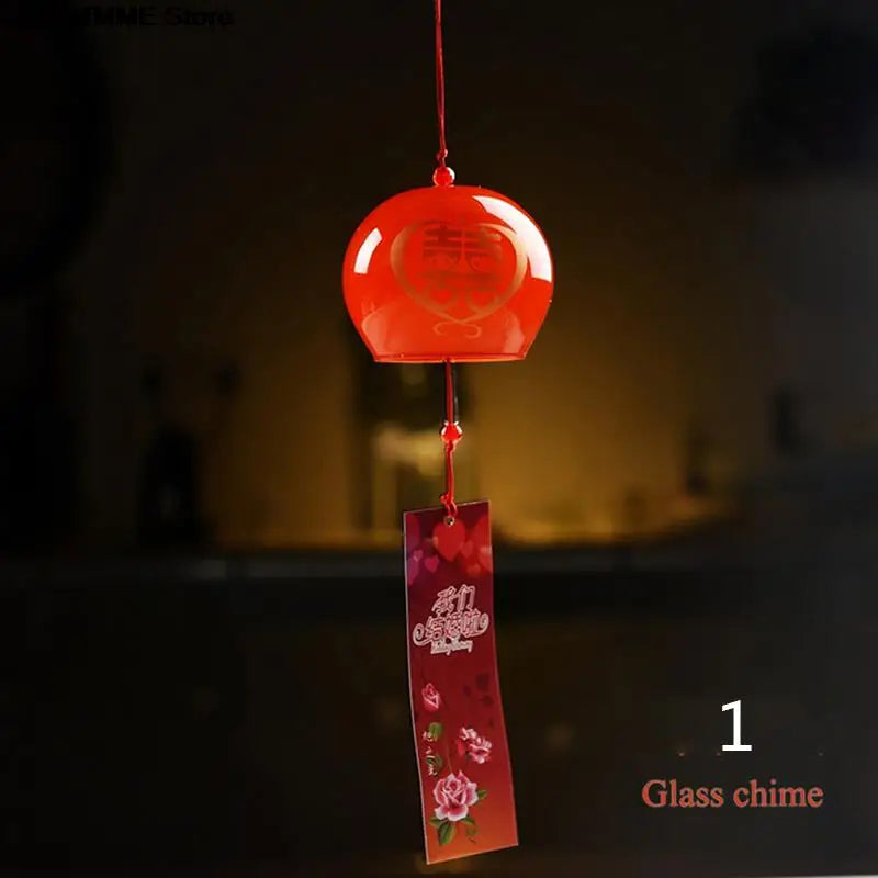 Hanabira Wind Chime | Japanese Style | Clear Tone & Decorative Pendant | Handmade