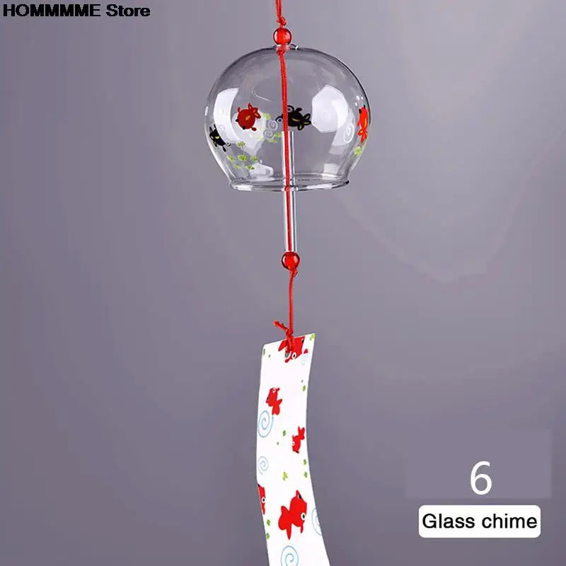 Hanabira Wind Chime | Japanese Style | Clear Tone & Decorative Pendant | Handmade