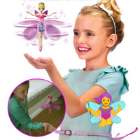 Hand-Controlled Sensor Flying Fairy Toy with Hover Effect