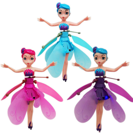 Hand-Controlled Sensor Flying Fairy Toy with Hover Effect