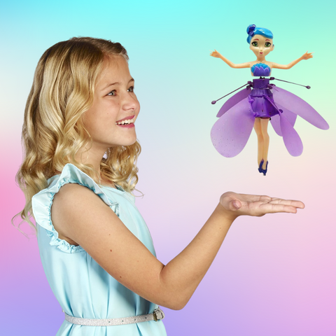 Hand-Controlled Sensor Flying Fairy Toy with Hover Effect