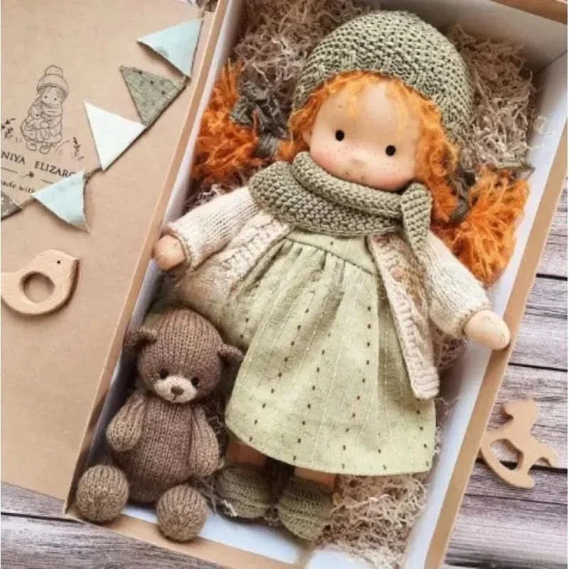 Handmade Cotton Plush Waldorf Doll Toy