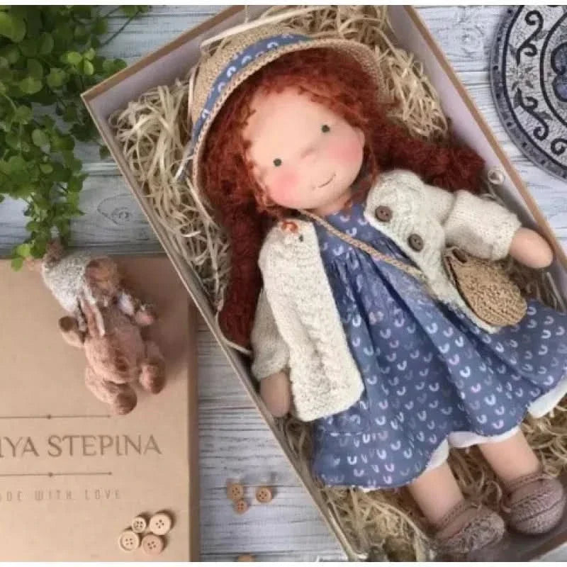 Handmade Cotton Plush Waldorf Doll Toy